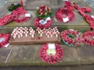 Poppy Wreathes & Crosses laid on 11 November